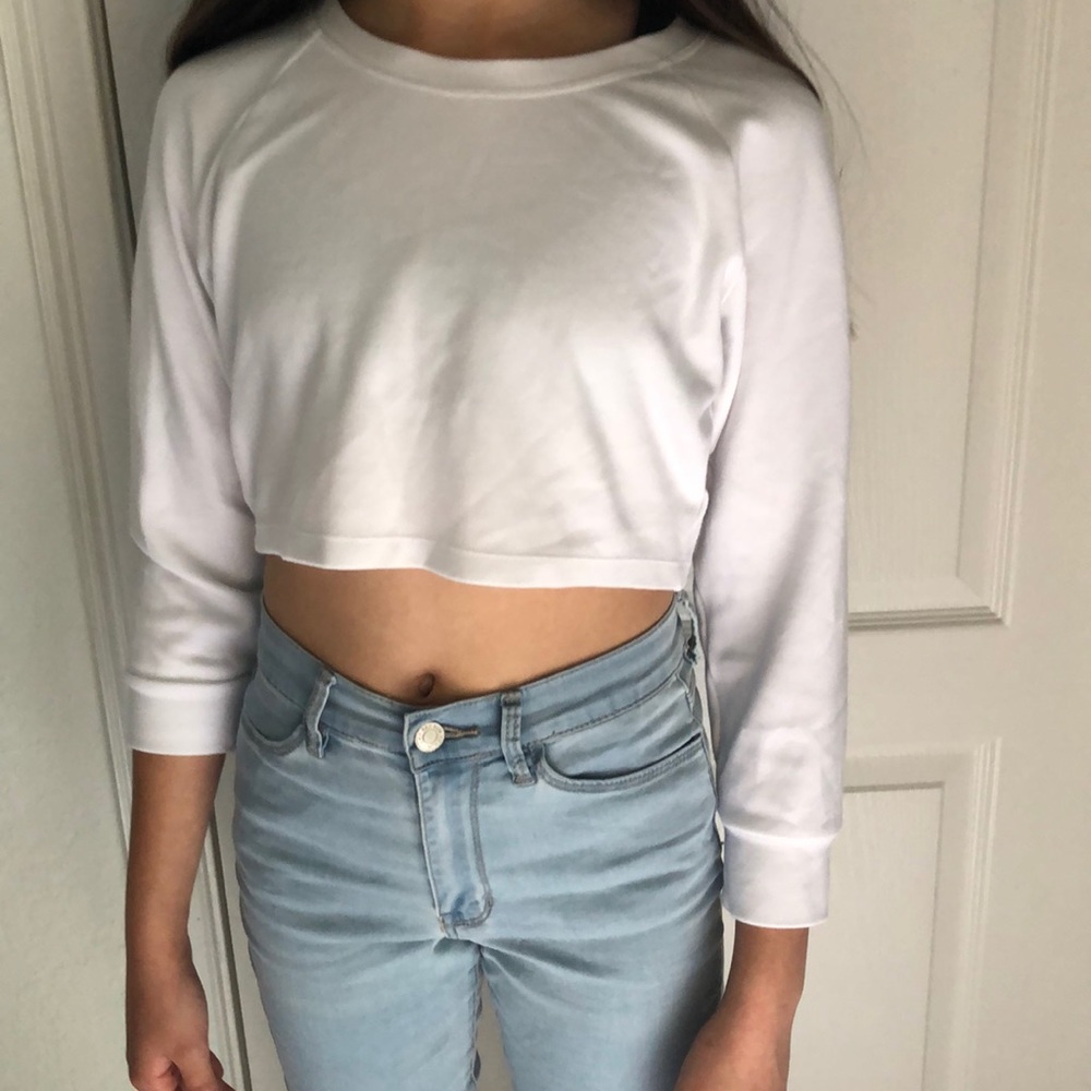 Cropped sweater